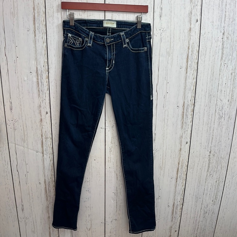 Big Star Maddie Skinny Legendary Blue Jeans Dark Wash Size 28R